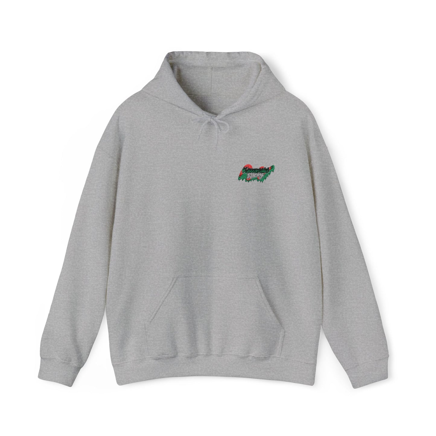 Kawasaki Racing Embroidered Hoodie