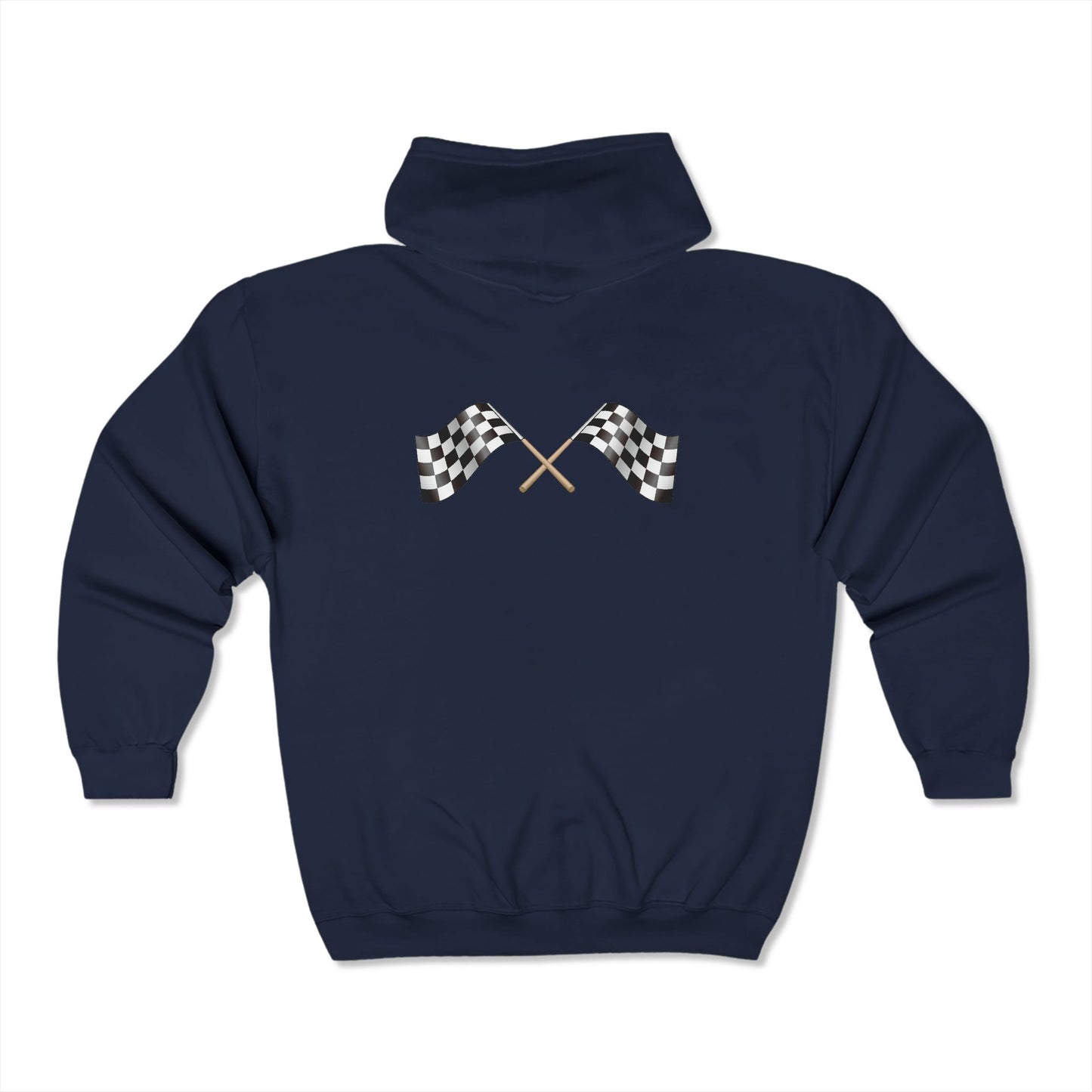 Formula 1 Racing Flag Zip-Up Hoodie