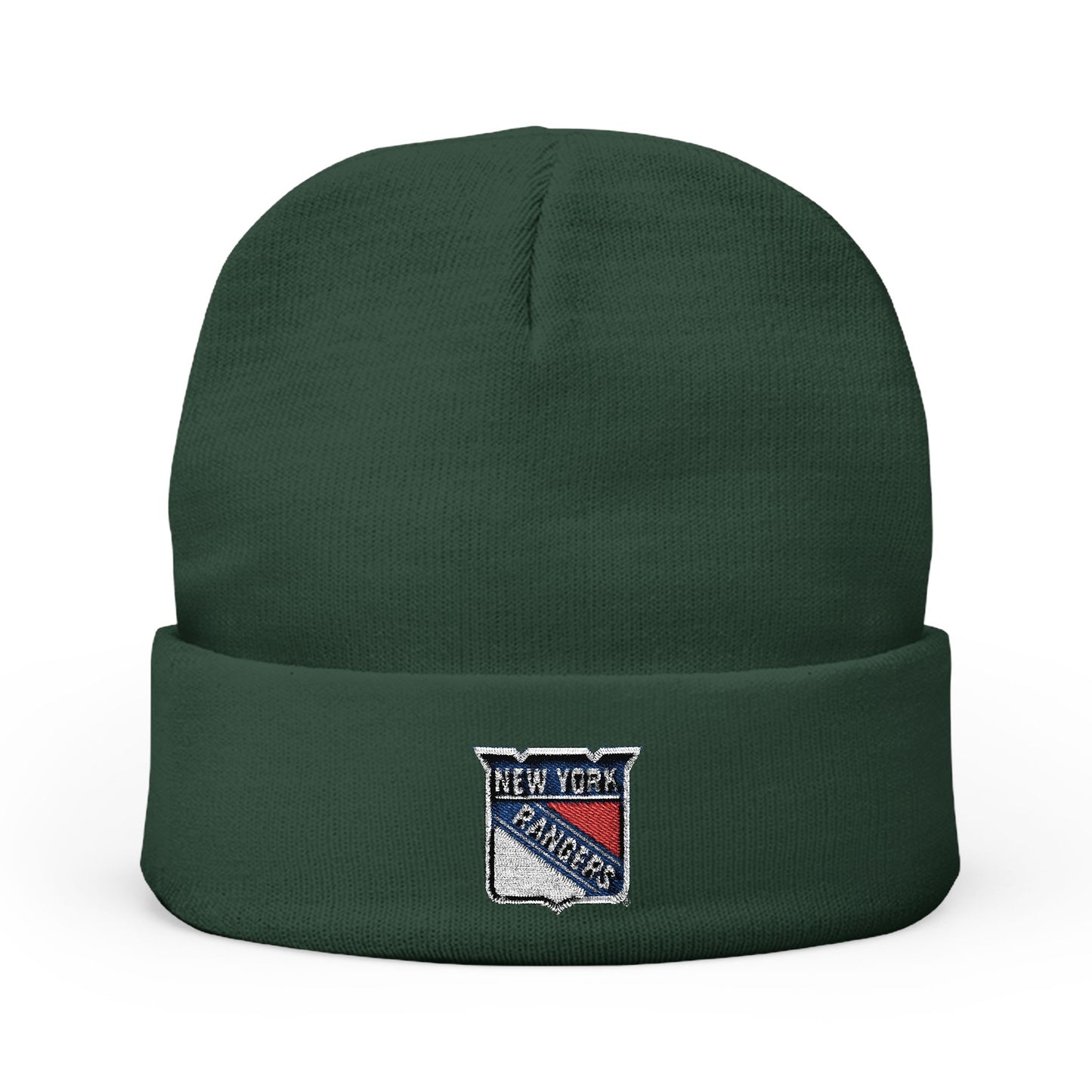 Embroidered New York Rangers Knit Beanie