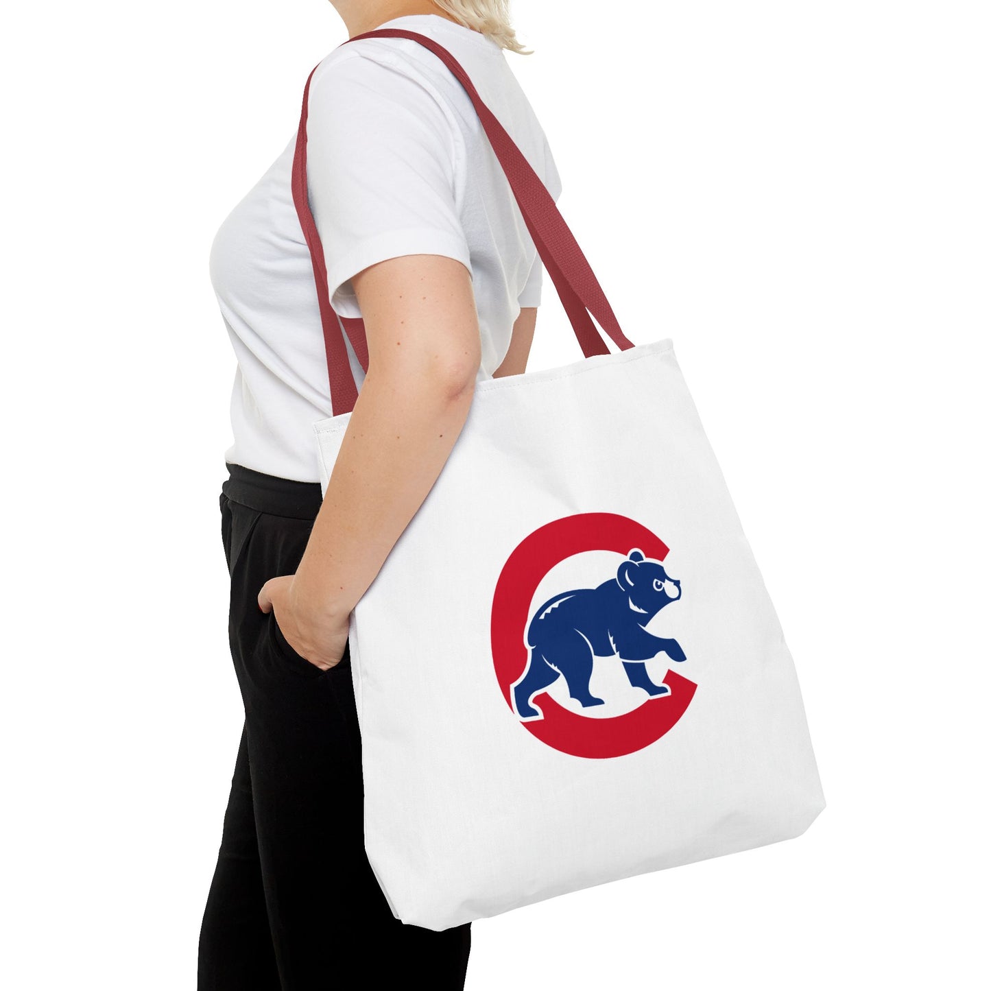 Chicago Cubs Bear Tote Bag