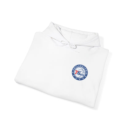 Philadelphia 76ers Embroidered Hoodie