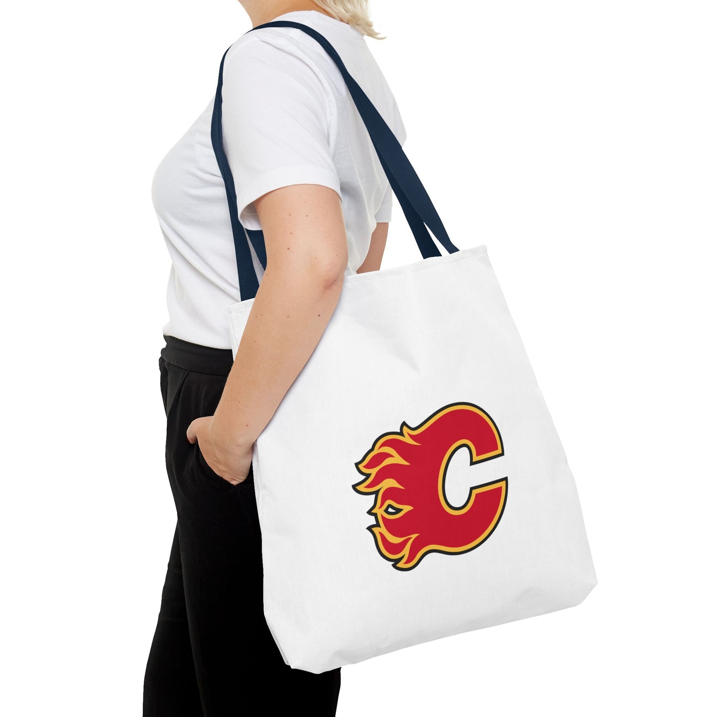 Calgary Flames Tote Bag