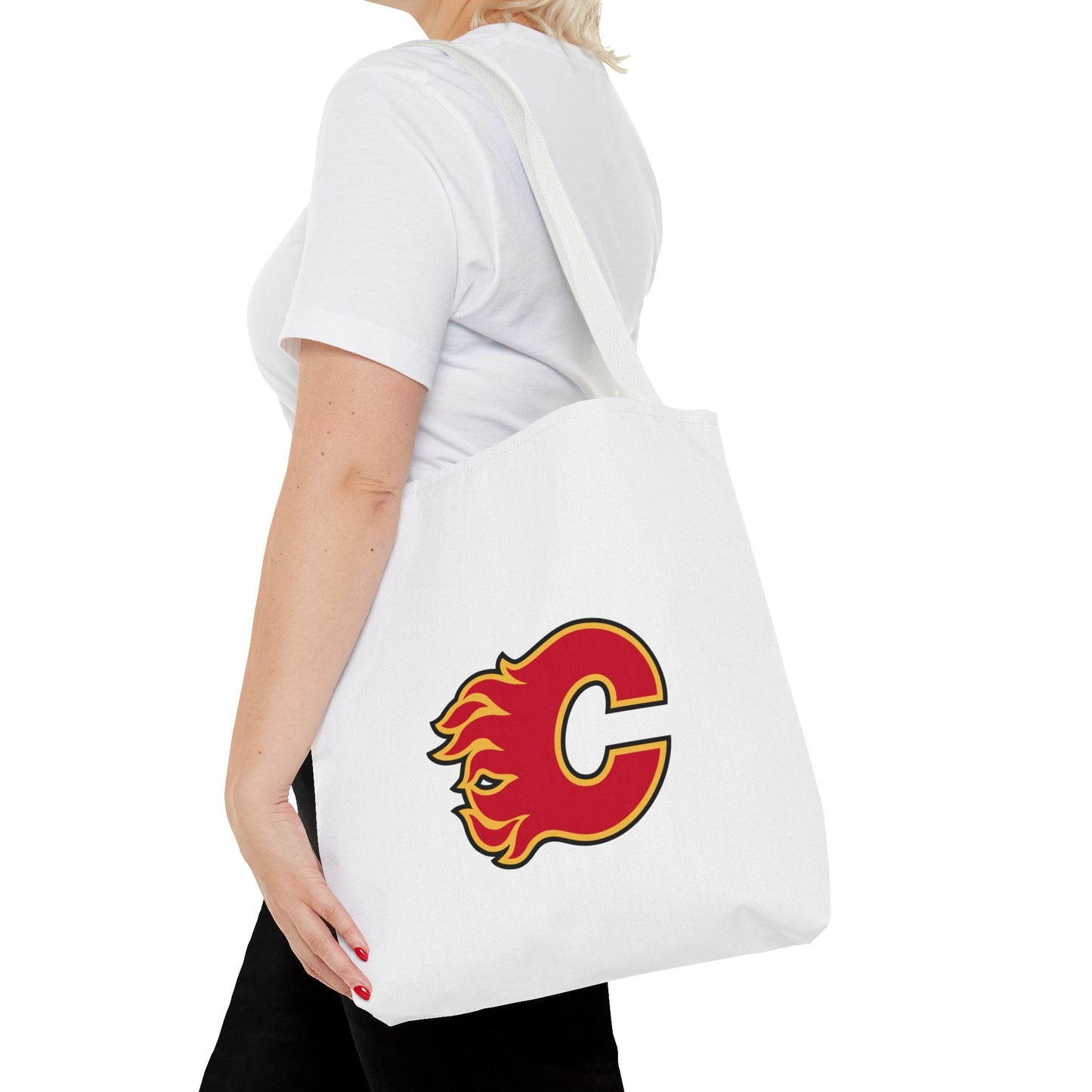 Calgary Flames Tote Bag