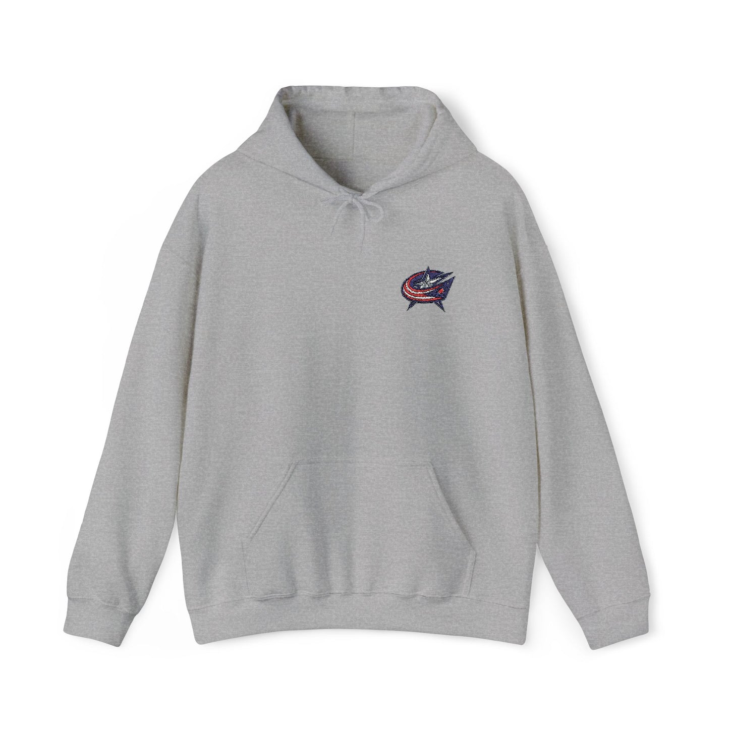 Columbus Blue Jackets Embroidered Hoodie