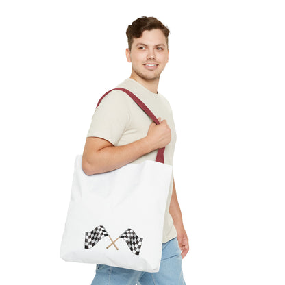 Formula 1 Racing Flags Tote Bag
