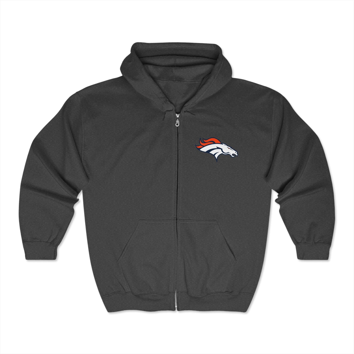 Denver Broncos Zip-Up Hoodie