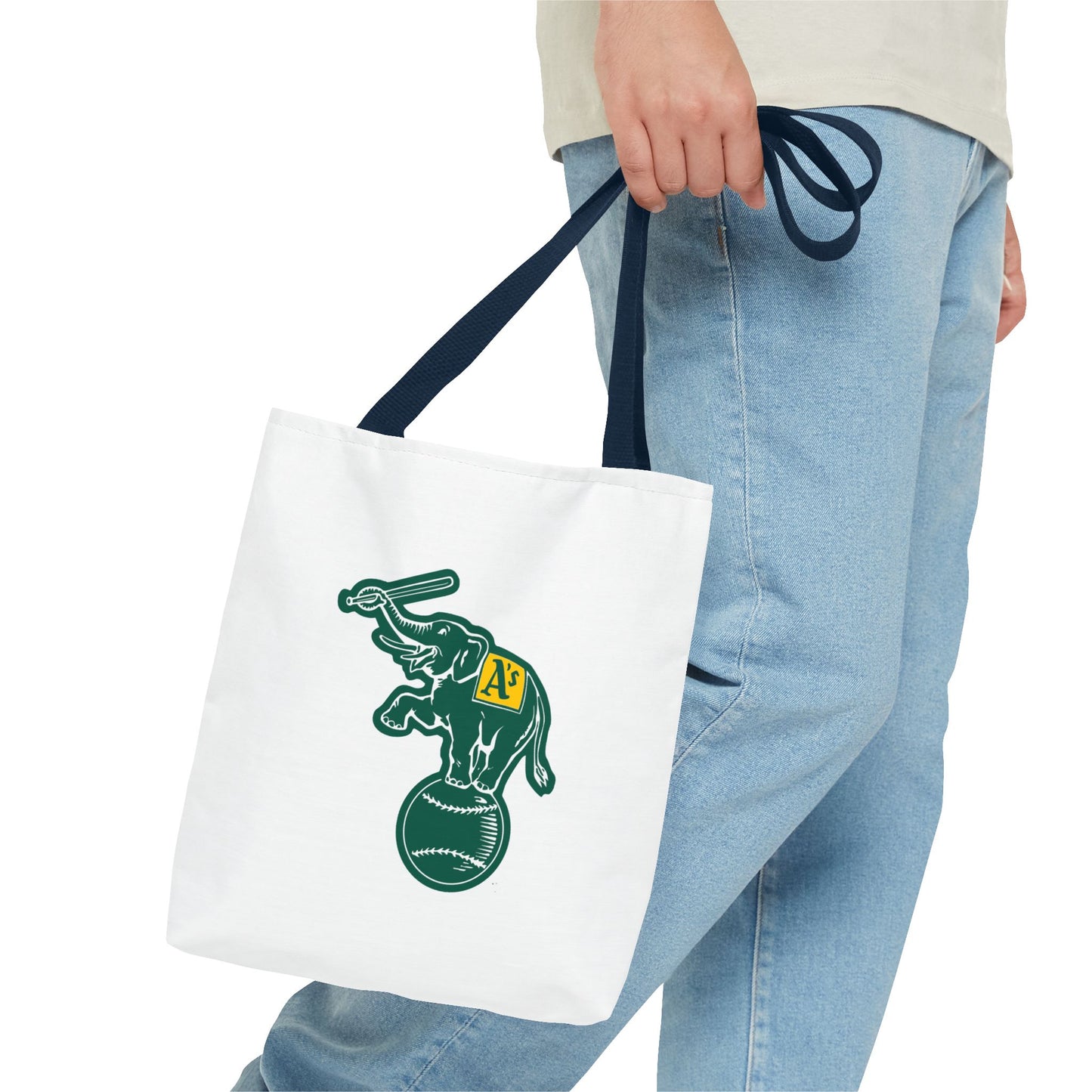 Oakland Athletics Elephant Tote Bag