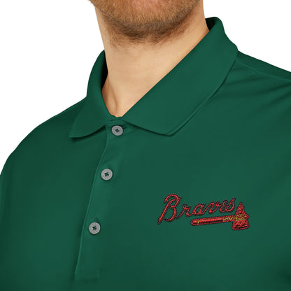 Atlanta Braves Adidas Performance Polo