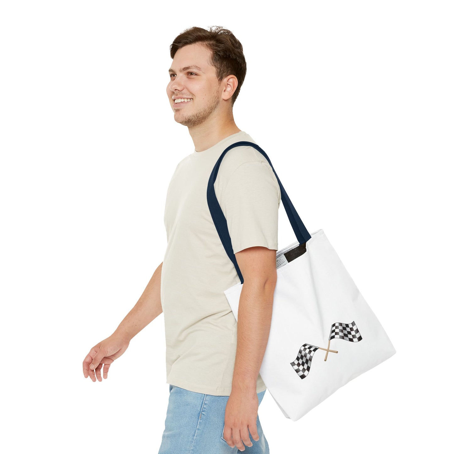 Formula 1 Racing Flags Tote Bag