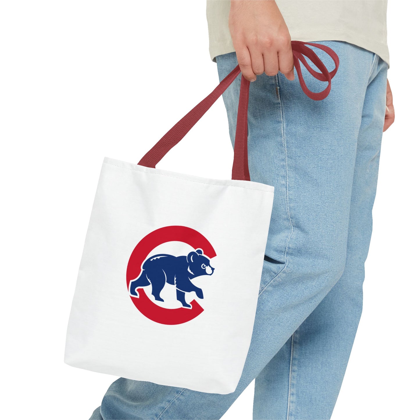 Chicago Cubs Bear Tote Bag