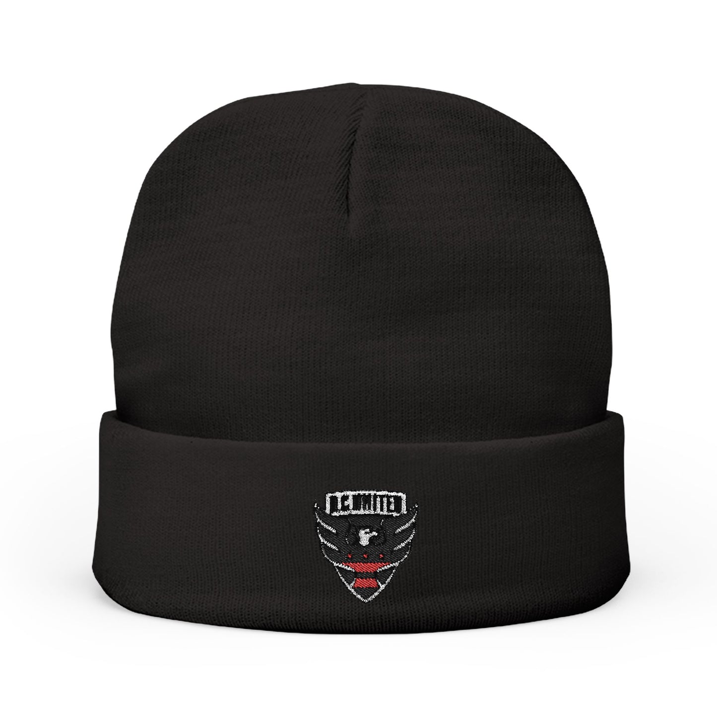 Embroidered DC United Knit Beanie