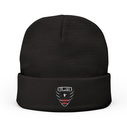 Embroidered DC United Knit Beanie