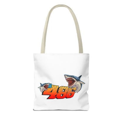 Drag Racing Logo Tote Bag