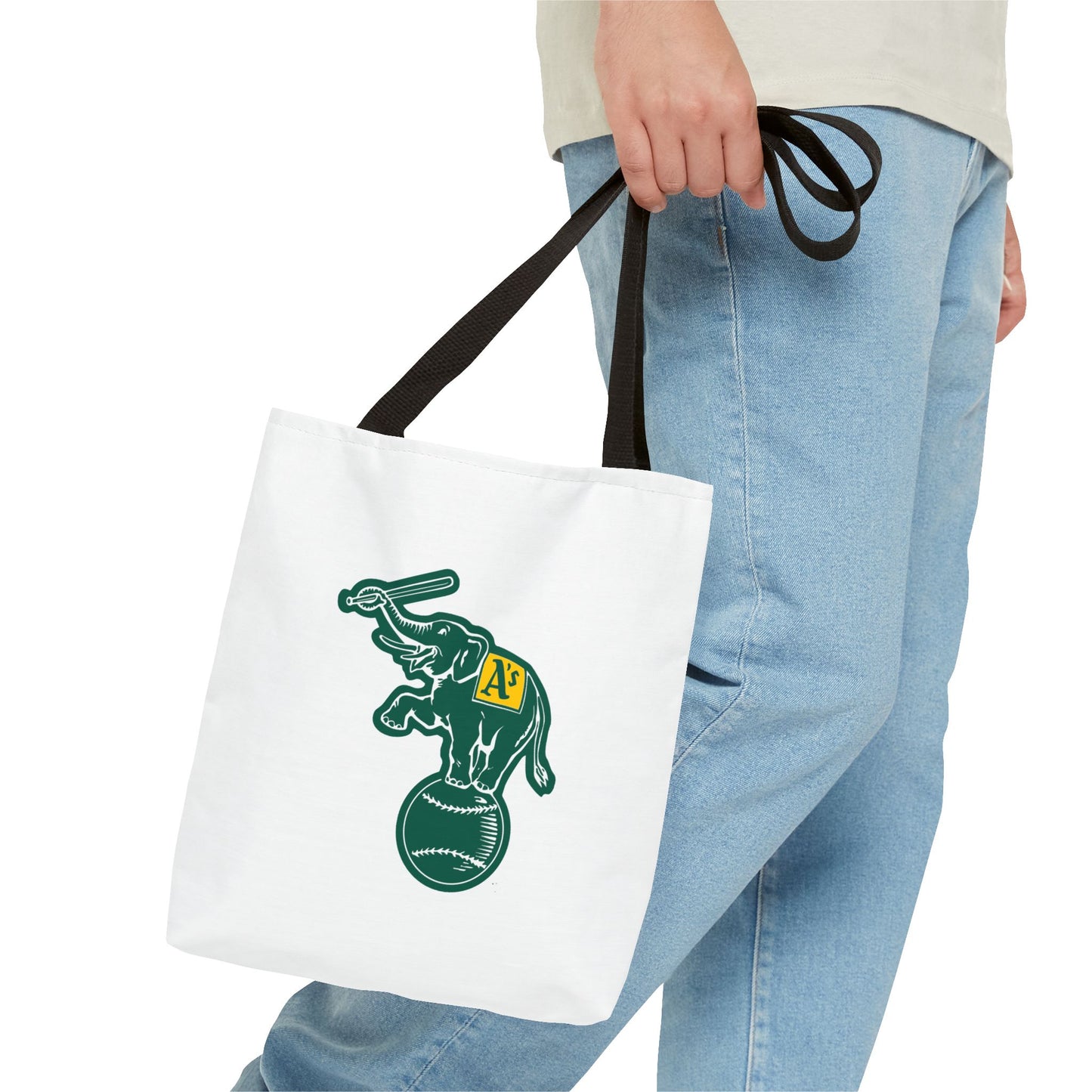 Oakland Athletics Elephant Tote Bag