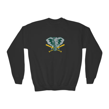 Oakland Athletics Elephant Head Youth Sweatshirt