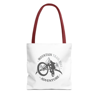 Mountain Bike Racing Tote Bag