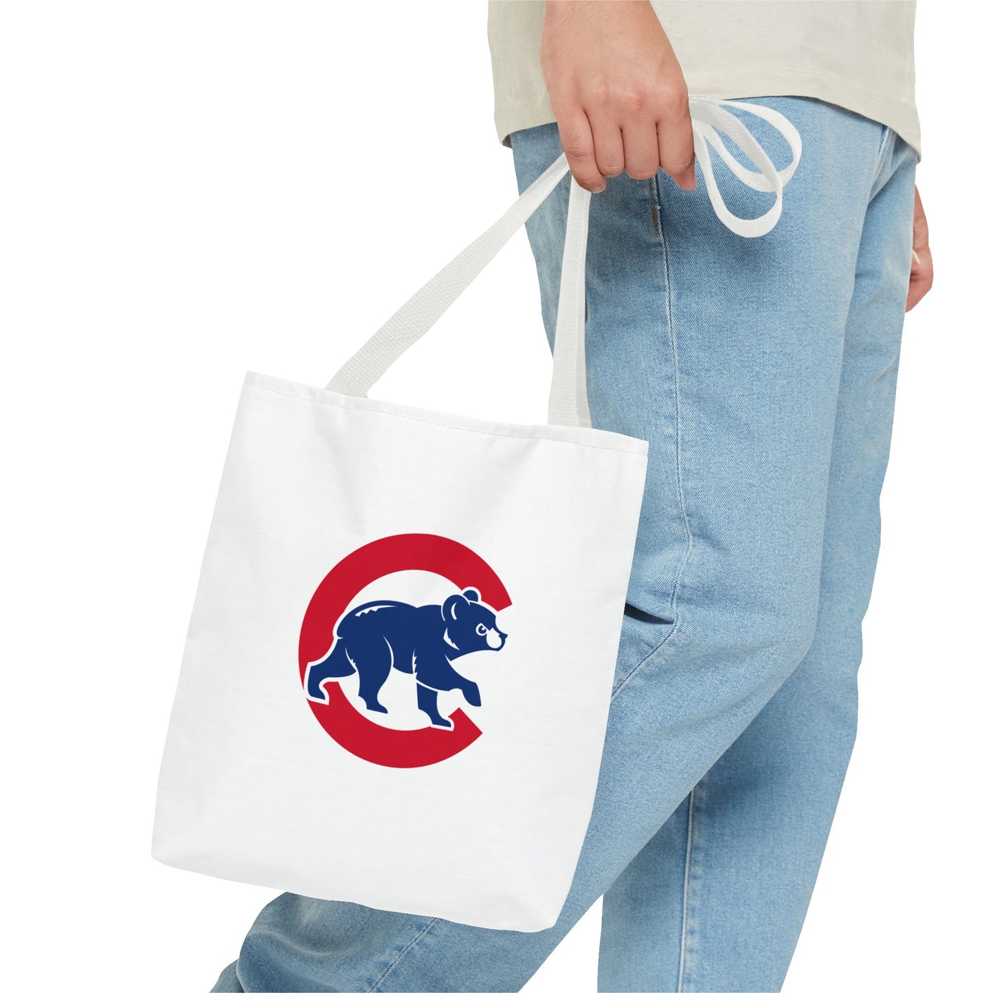 Chicago Cubs Bear Tote Bag