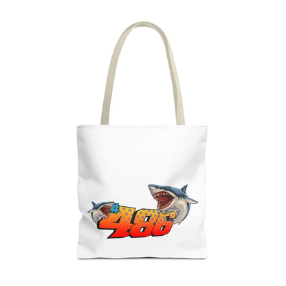 Drag Racing Logo Tote Bag