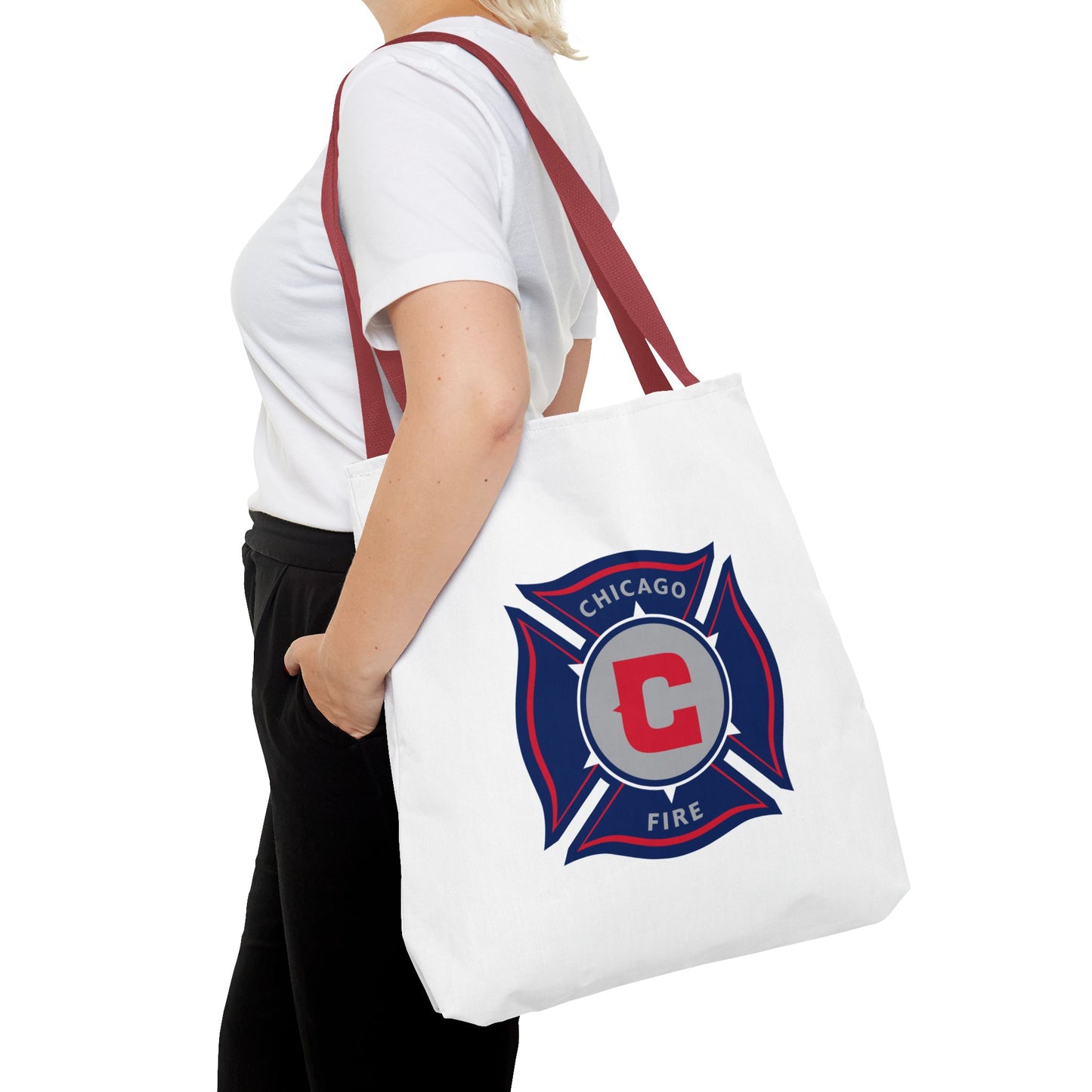 Chicago Fire Soccer Club Tote Bag
