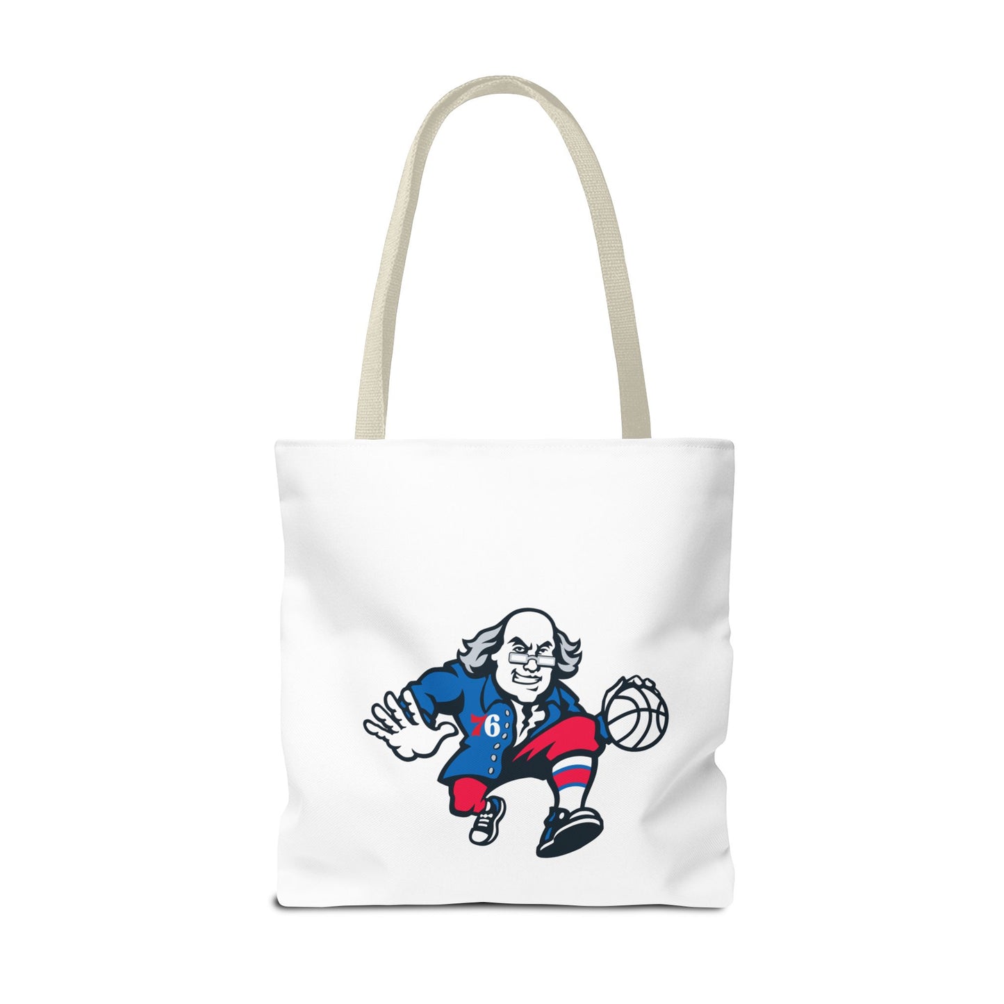 Philadelphia 76ers Ben Franklin Tote Bag