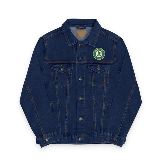 Oakland Athletics Embroidered Denim Jacket
